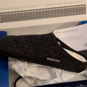 Birkenstock Men's Charcoal Indoor Slippers